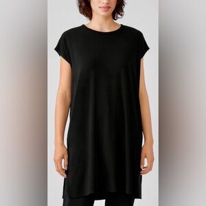 EILEEN FISHER BLACK TUNIC/DRESS